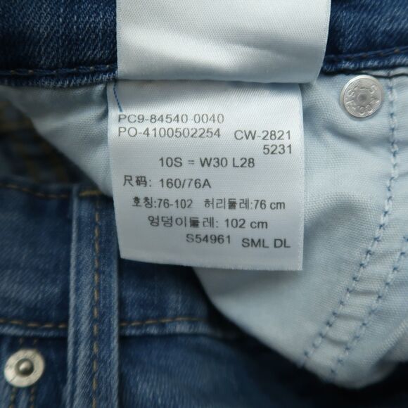 Levi's Signature Jeans Women's Size 10S Mid-Rise Skinny Denim 27" Inseam NWT - Picture 9 of 16